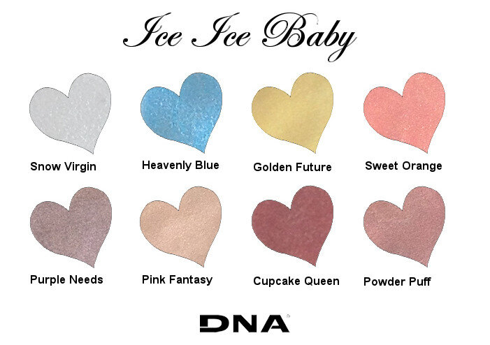 DNA Color powders kit van 8 kleuren