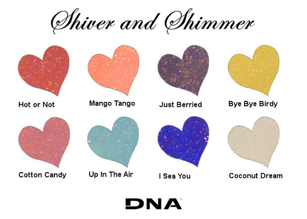 DNA Color powders kit van 8 kleuren